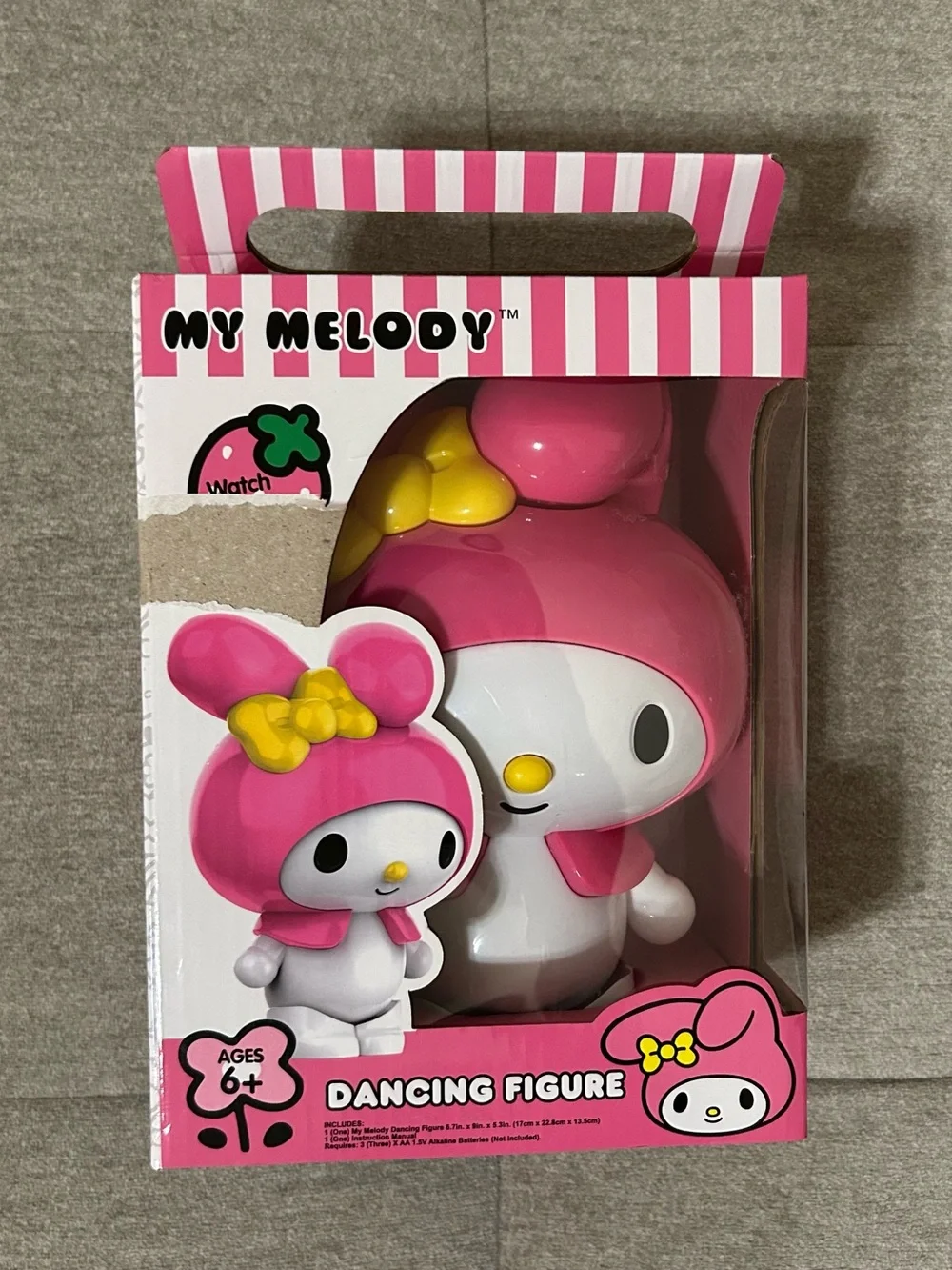 Sanrio My Melody Pink & Yellow Dancing Figure Playset